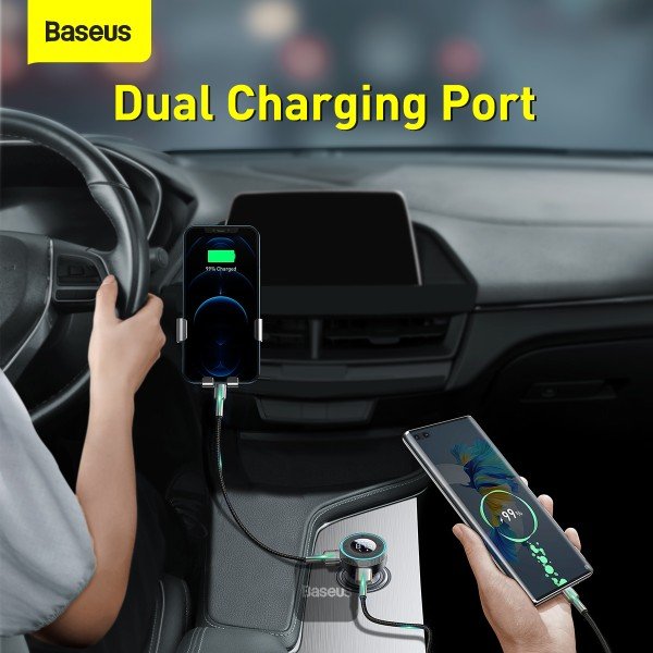 MP3 me Bluetooth dhe Karikues Makinë Baseus Enjoy (Wireless 5.0+5V/3.4A) - Image 6
