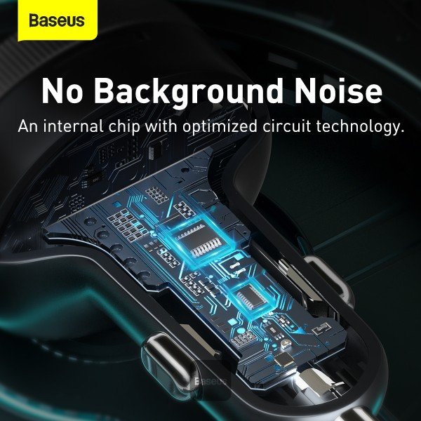 MP3 me Bluetooth dhe Karikues Makinë Baseus Enjoy (Wireless 5.0+5V/3.4A) - Image 4