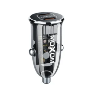 Karikues Makine i Shpejtë MOXOM LX-VC802 (30W Dual PD) - Transparent