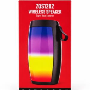 Boks Portativ Wireless Speaker ZQS1201 (me drita RGB dhe Super Bass)
