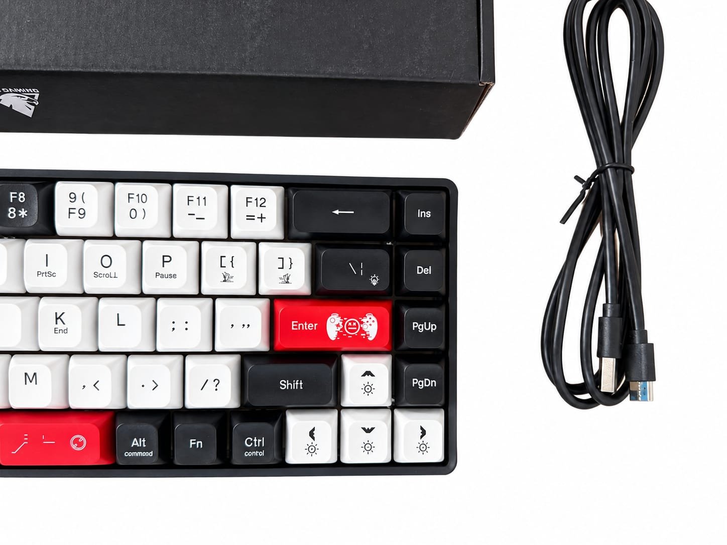 Tastiere Jedel Mini 68 Keys Mechanical Gaming Keyboard - Figura 4