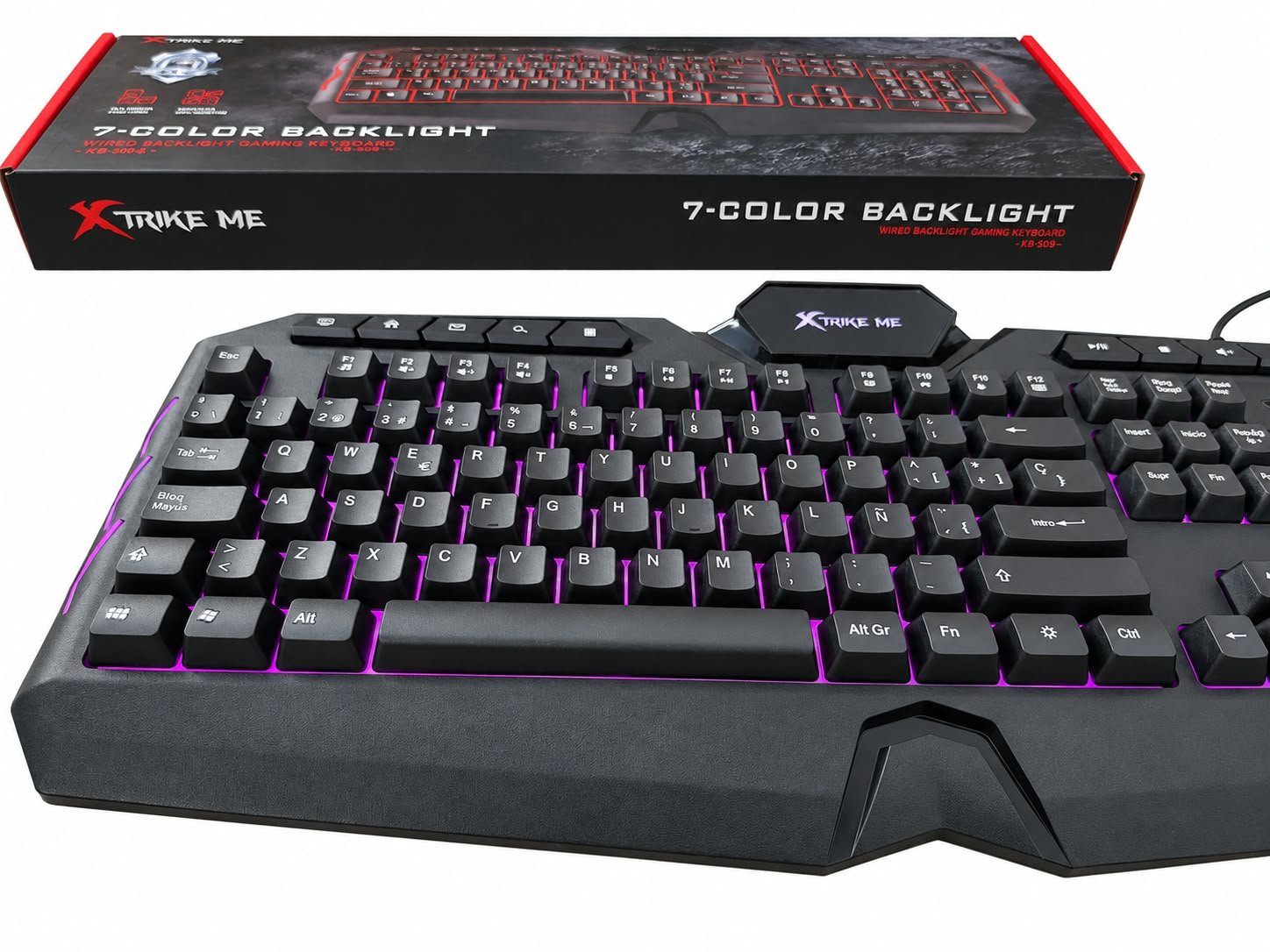 Tastierë Gaming XTRIKE ME KB-509 - Figura 3