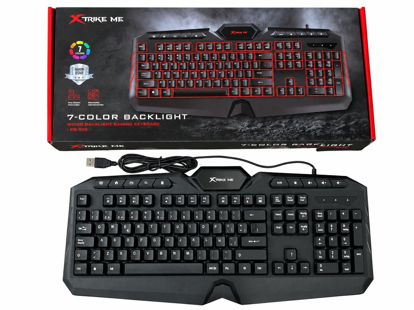 Tastierë Gaming XTRIKE ME KB-509 - Figura 2