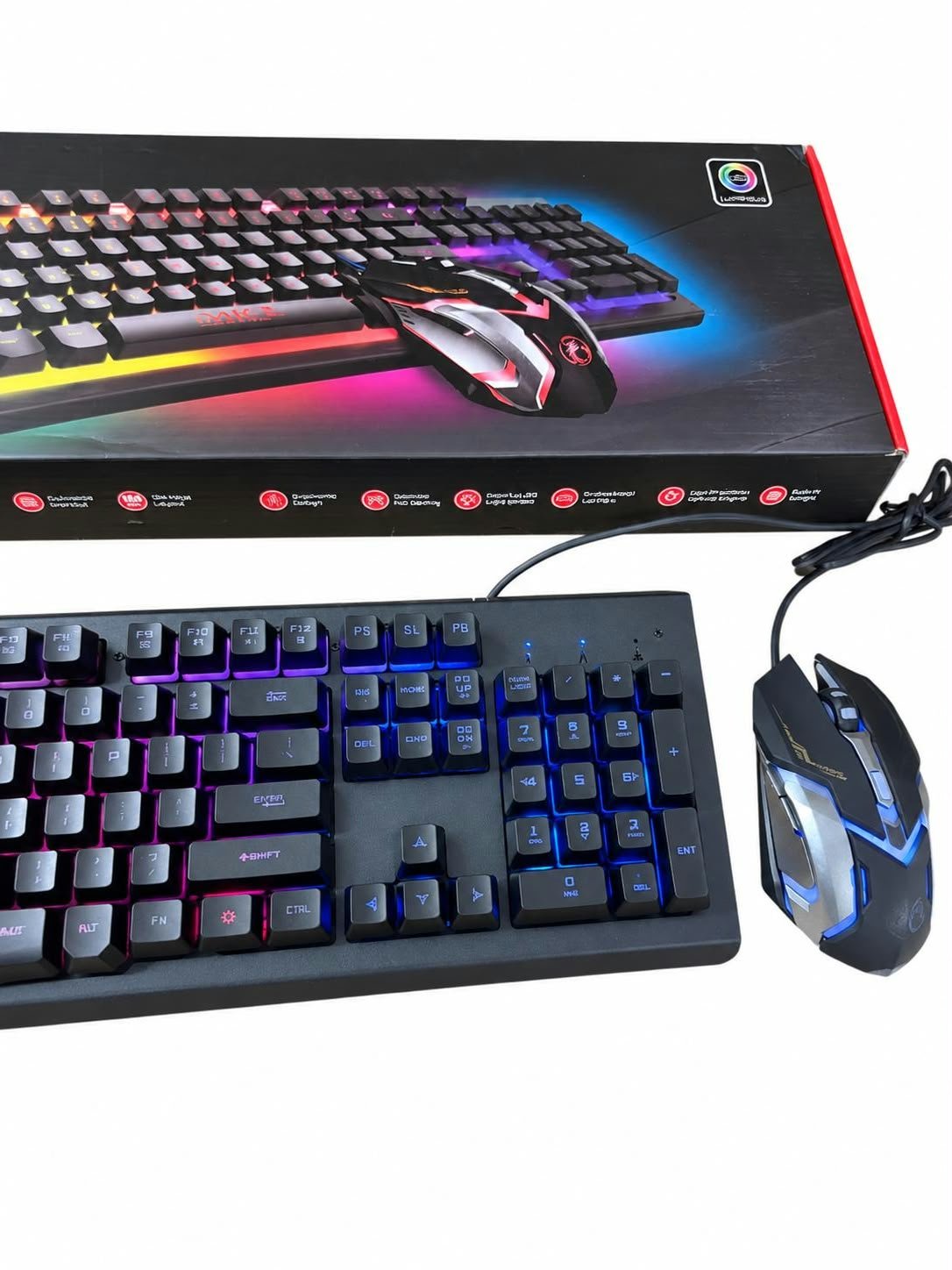 Set Gaming Tastierë + Mouse iMice KM-900 - Figura 3