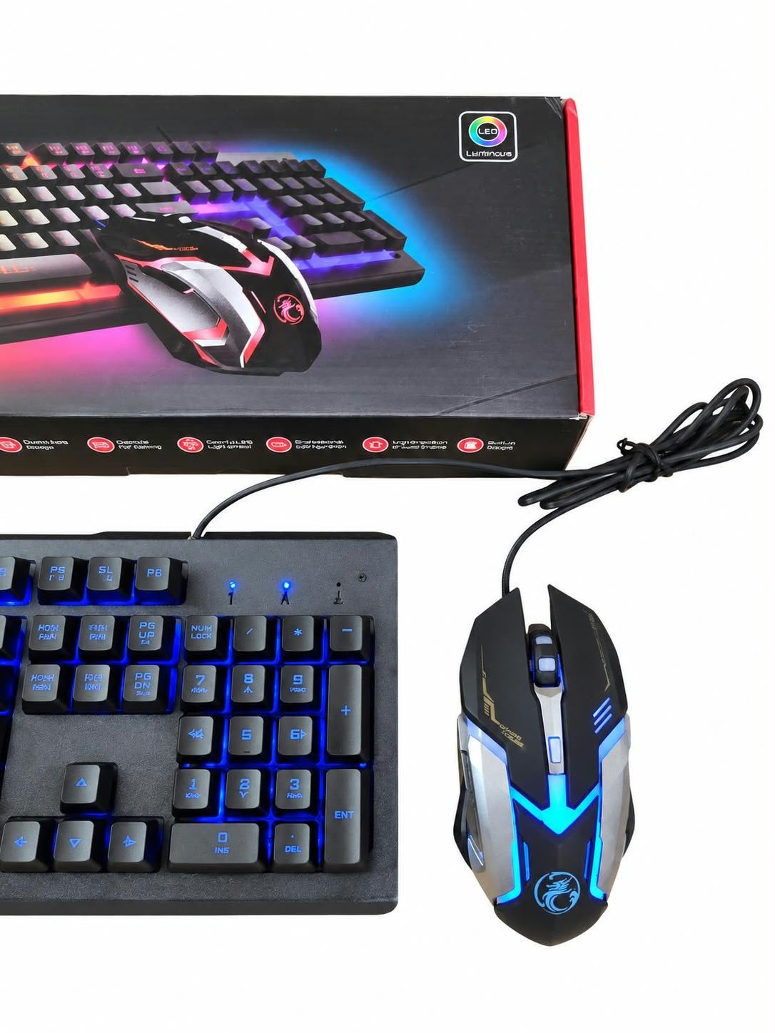 Set Gaming Tastierë + Mouse iMice KM-900 - Figura 4