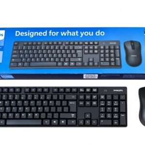 Set Wireless Philips C501 Tastierë + Mouse