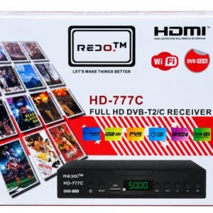 Dekoder Tokësor Digjital REDO HD-777C DVB-T2 (Full HD / H.265)