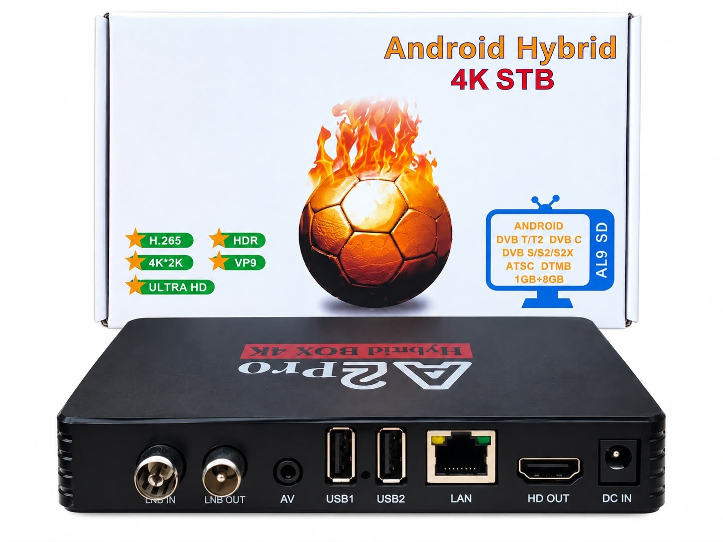 Dekoder Hibrid Android 4K Box A2 Pro - Image 2