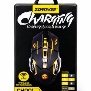 Wireless Gaming Mouse CH001 RGB – Pa Tel, i Rikarikueshëm