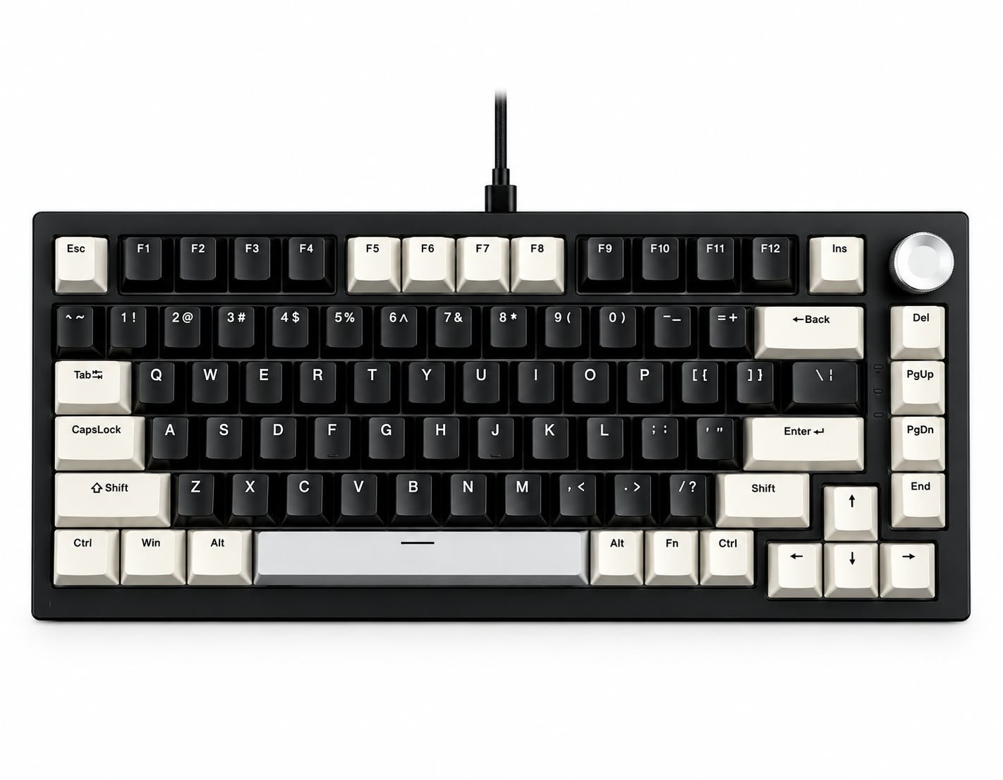 Tastierë Mekanike Jedel KL-81 RGB – Layout Kompakt 75% (81 Keys), Red Switches - Image 2
