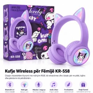 Kufje me Bluetooth KR-558