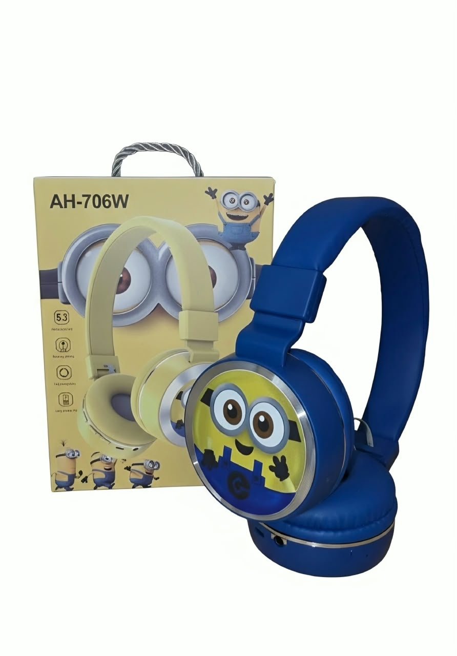 Kufje Wireless AH-706W me Mikrofon & LED – Bluetooth 5.3